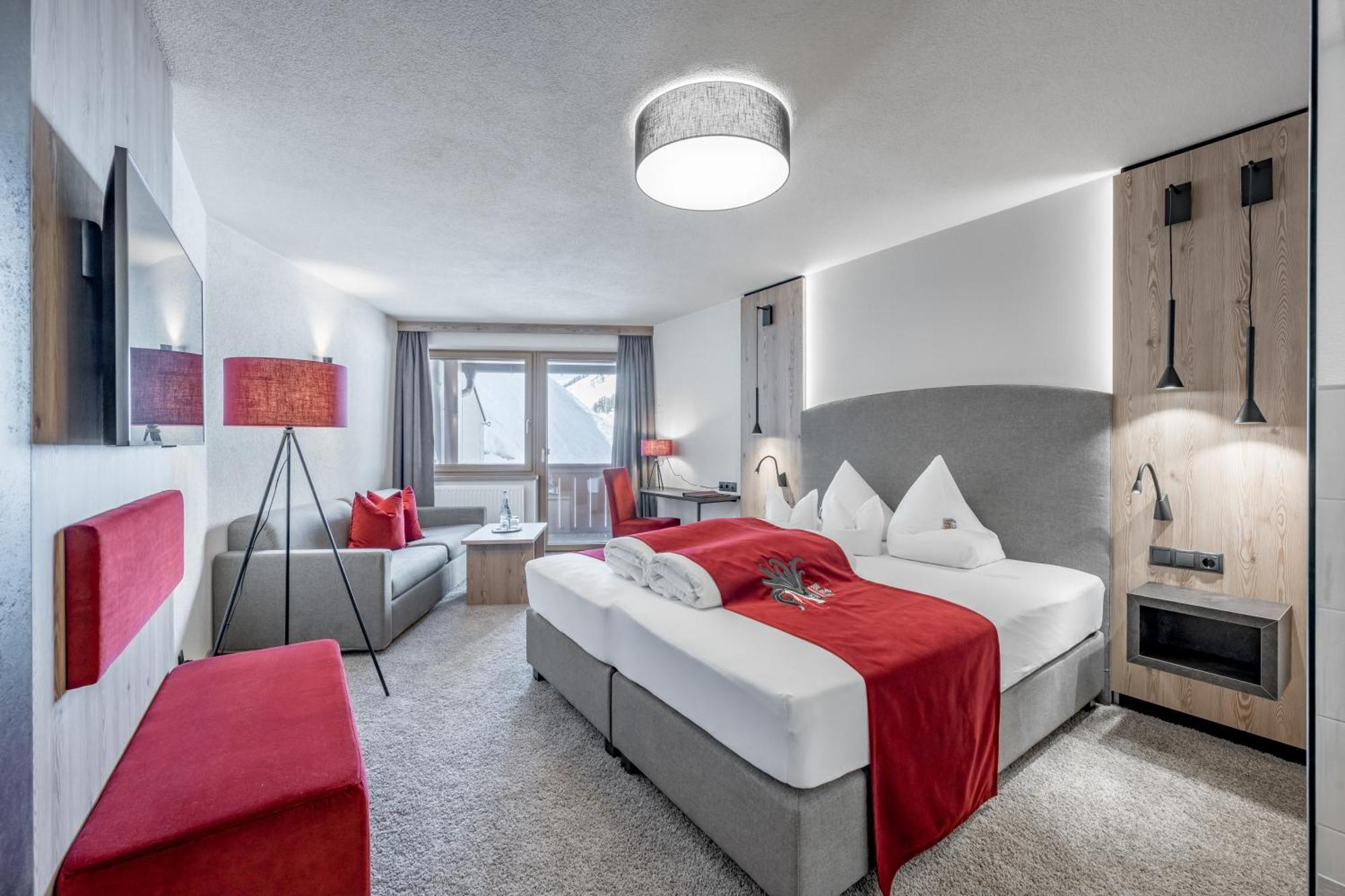 Burghotel Alpengluehn Обергургл Стая снимка