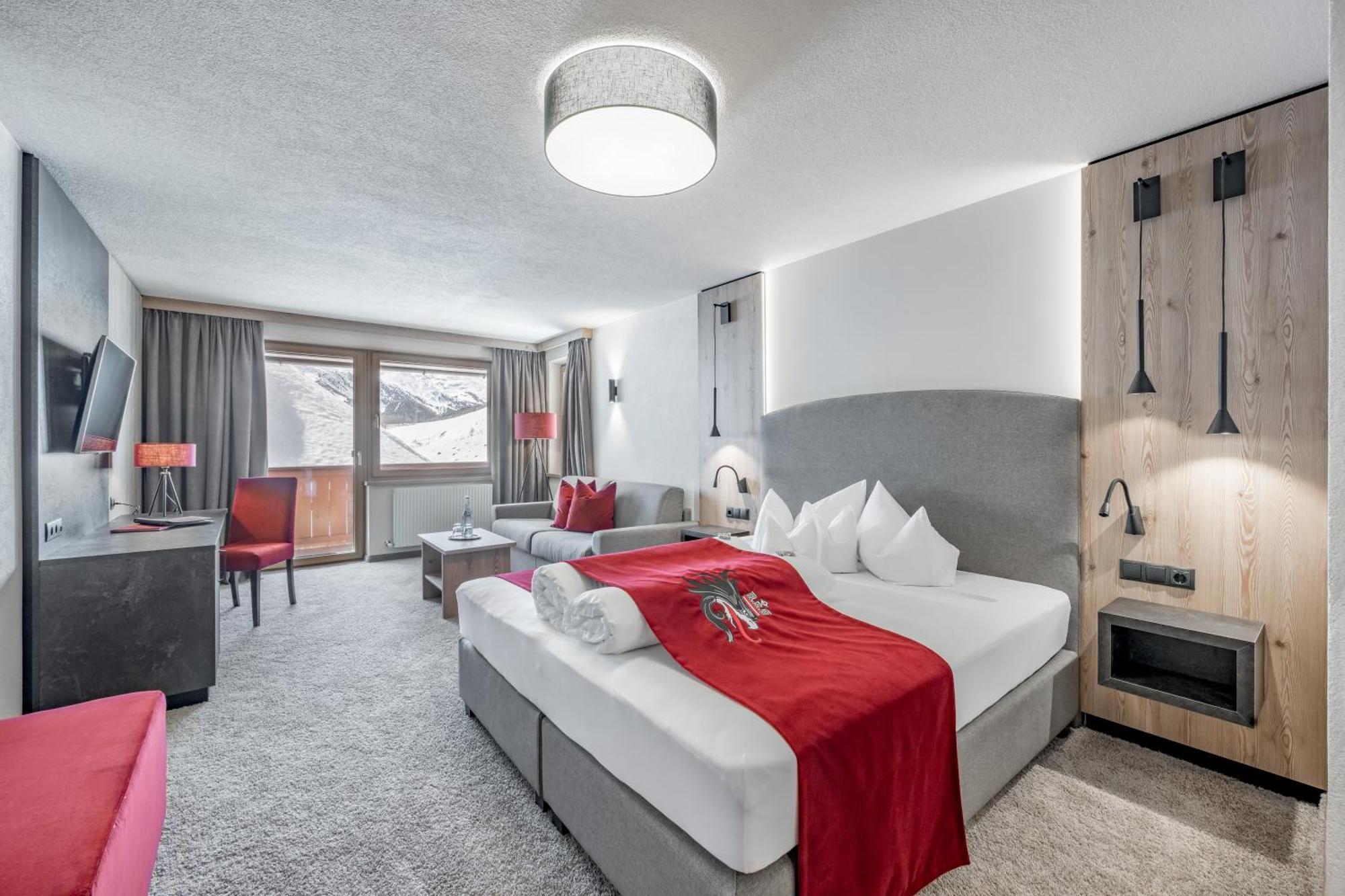 Burghotel Alpengluehn Обергургл Стая снимка